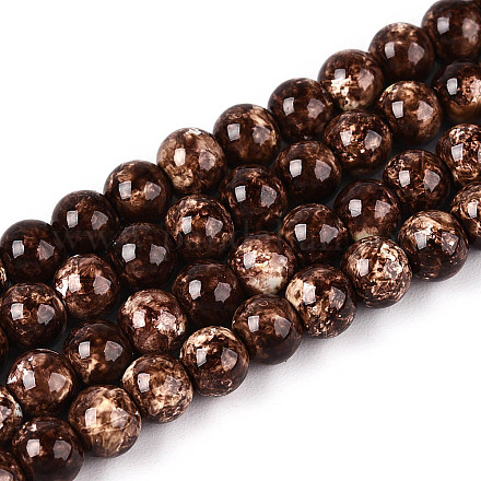 Выпечка краска бисер пряди DGLA-N016-4mm-05-1