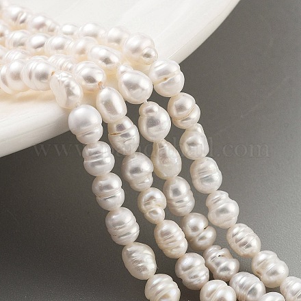 Нити из натурального культивированного пресноводного жемчуга PEAR-P062-20-1