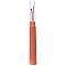 Steel Sewing Seam Rippers, Handy Stitch Rippers for Sewing, Removing Threads Tools, with Plastic Handle & Lid, Coral, 135x17mm