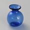 Glass Vase Mini Model, Micro Landscape Dollhouse Accessories, Pretending Prop Decorations, Blue, 21x26.5mm