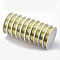 Round Copper Jewelry Wire, Gold, 24 Gauge, 0.5mm, about 26.24 Feet(8m)/roll, 10 rolls/group