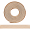 Wood Flat Sealing Strip, Pressure Sensitive Adhesive, for Door Gap, Window Gap, Sound and Light Innsulation, Blanched Almond, 19mm, 15m/roll