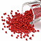 Baking Paint Glass Seed Beads, Red, 12/0, 1.5~2mm, Hole: 0.5~1mm, about 3333pcs/50g, 50g/bag, 18bags/2pounds