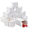 Cardboard Boxes, Gift Package Supplies, White, 9x7x4.5cm