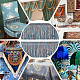 4 м полиэстеровая бахрома с кисточками DIY-OC0013-37B-6