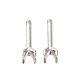 Фурнитура для сережек-гвоздиков из нержавеющей стали 304 STAS-B091-02B-03P-1