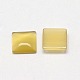 Кабошоны кошачьего глаза CE-J006-12x12mm-14-2