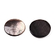 Натуральная черная ракушка для губ с резными кабошонами SSHEL-T017-04B-2