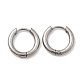 316f серьги-кольца из нержавеющей стали EJEW-D341-01G-P-4