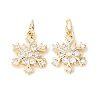 Покрытие стойки латунь микропаве прозрачные подвески из кубического циркония&nbsp;KK-B093-04A-G