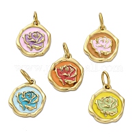 Подвески из нержавеющей стали 304 с эмалью&nbsp;STAS-M110-05G