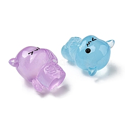 Хэллоуин светящееся украшение демона из смолы&nbsp;RESI-G070-02M