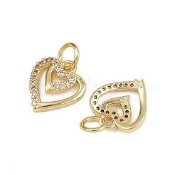 Латунные микро проложить кубического циркония подвески ZIRC-I367-05G-03