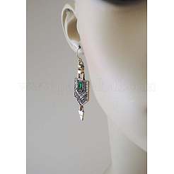 Болтающийся серьги сплава горный хрусталь&nbsp;FS-WGCEAE4-01