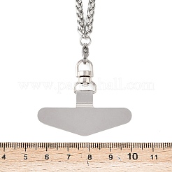 Универсальные крепления для телефонного кабеля из нержавеющей стали 304 NJEW-D342-01P