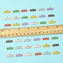 48шт 8 цвета сплава эмалевые подвески&nbsp;ENAM-FS0002-41