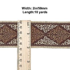 Лента из полиэстера в этническом стиле OCOR-WH0077-37A