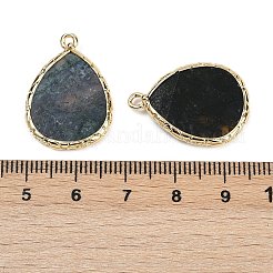 Природные моховой агат подвески&nbsp;G-K347-08G-05