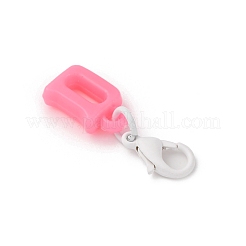 Буква акриловые подвесные украшения&nbsp;HJEW-JM03464