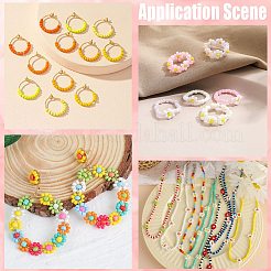 80 г 16 цвета 12/0 бусины из искусственного нефритового стекла&nbsp;SEED-SC0001-30B