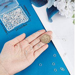 50 шт. латунные застежки-крючки KK-BBC0008-85S