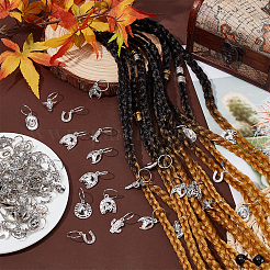 80 шт. подвески из сплава в тибетском стиле с ковбойской тематикой на западе&nbsp;FIND-PH0020-71