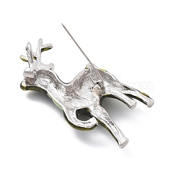Эмалевые значки с изображением пятнистого оленя&nbsp;LS-JEWB-E041-15P-01