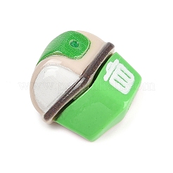 Тема защиты окружающей среды непрозрачные смоляные кабошоны&nbsp;LS-CRES-Z013-03D