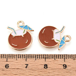 Подвески из сплава и эмали на пляжную тематику&nbsp;ENAM-T022-33C