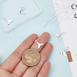 5 шт. 925 подвески из стерлингового серебра&nbsp;STER-BBC0001-22