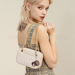 2 шт. 2-х цветные кожаные цилиндрические кошельки с узором в виде бабочек AJEW-OC0004-88