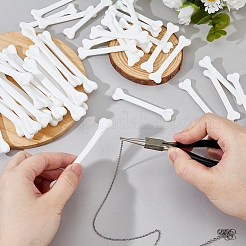 40шт ПЭ пластиковые кости&nbsp;FIND-DC0008-08