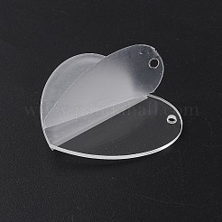 Прозрачные акриловые большие подвески TACR-F010-01