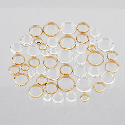 50шт 10 латунные рамки для бусин KK-FH0005-11