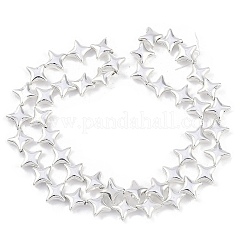 Гальванические нити из синтетических немагнитных гематитовых бусин&nbsp;G-C156-04