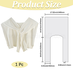 Полипропиленовые свитера-шальки для женщин AJEW-WH20080-27D
