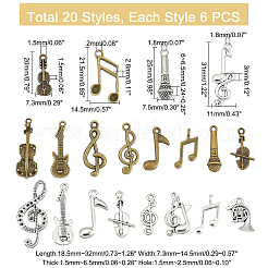 Сплавочные подвески тибетского стиля&nbsp;TIBE-PH0002-08