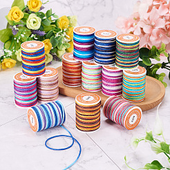 Сегментная окрашенная полиэфирная нить&nbsp;NWIR-TA0001-03C