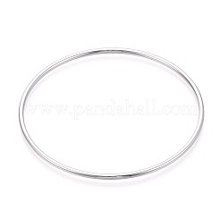 Простые браслеты из нержавеющей стали 304 для женщин&nbsp;BJEW-N033-02P