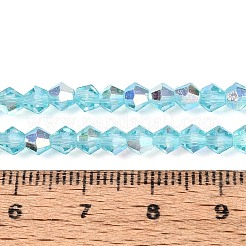 Прозрачные стеклянные бусины&nbsp;LS-EGLA-N021-4mm-08