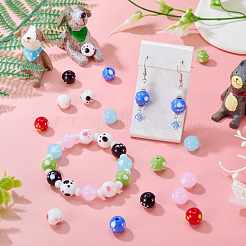 16шт 8 цвета бусины лэмпворк ручной работы&nbsp;LAMP-TA0002-10