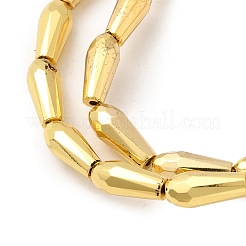 Стеклянные бусины с гальваническим покрытием &nbsp;EGLA-F166-09G