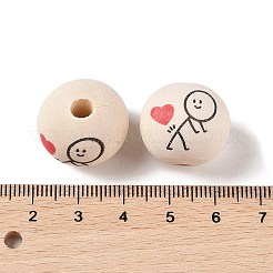 Шима деревянные бусины WOOD-E017-03