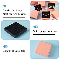 Подарочные коробки для хранения из фактурного картона с ромбами&nbsp;CON-TAC0010-03B-05