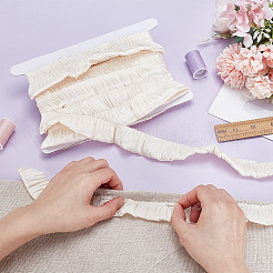 9 ярд шифоновой кружевной ленты с морщинами&nbsp;OCOR-HY0002-38A-03