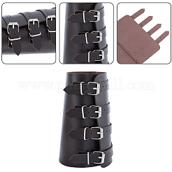 Регулируемые браслеты из искусственной кожи с пряжками из сплава&nbsp;AJEW-WH20070-151B