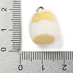 Милые подвески из флокированной смолы&nbsp;RESI-L043-02P-04