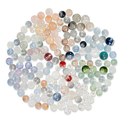 120г 8 цвета стеклянных бусин&nbsp;GLAA-TA0001-89