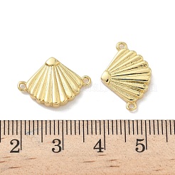 Подвески-соединители в форме латунной ракушки KK-P325-07G