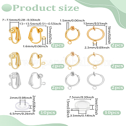 Наборы для поиска сережек своими руками&nbsp;DIY-LP0003-19